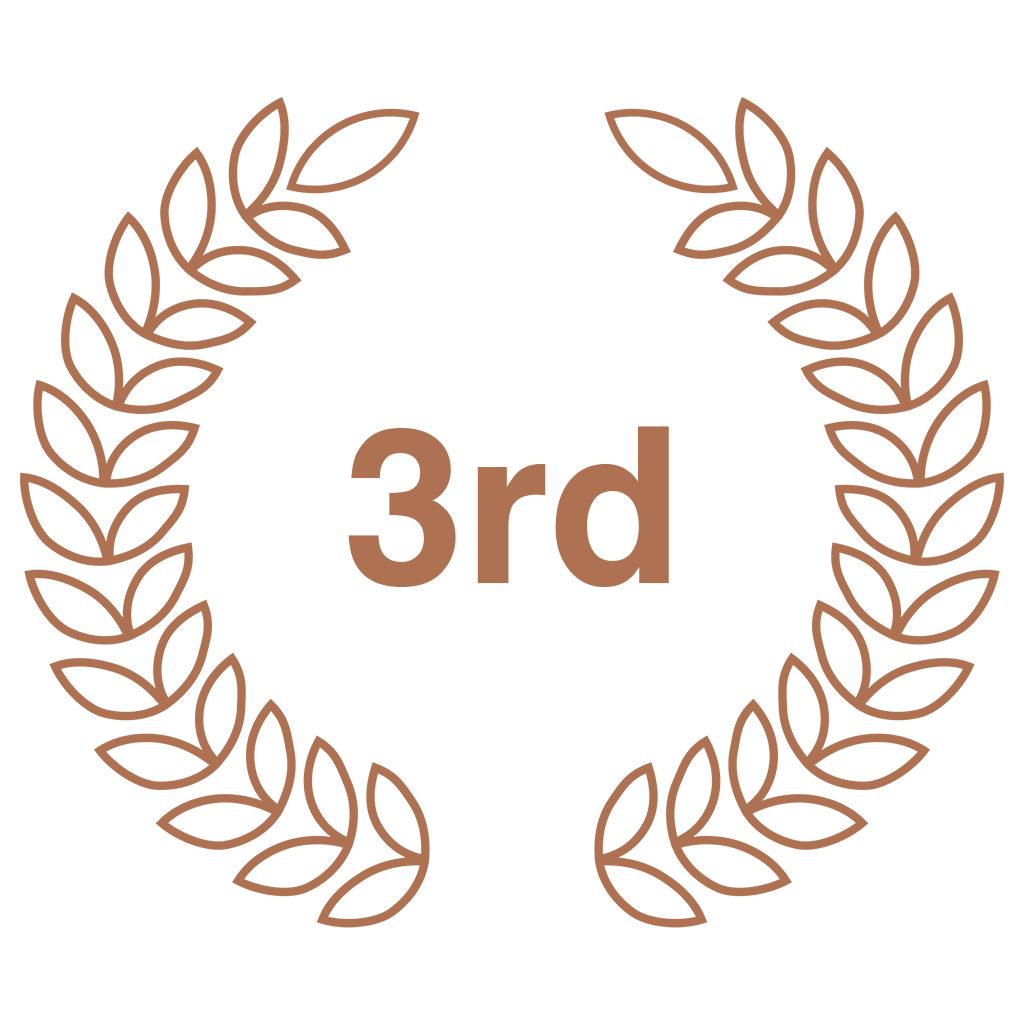 3rd – brązowy wieniec